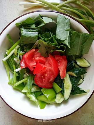 正宗东北老虎菜的做法步骤:3
