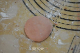 #ACA第四届烘焙大赛#造色情怀 苋菜汁桃花包的做法步骤:9