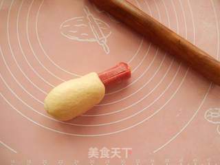 #ACA第四届烘焙大赛#造色情怀 章鱼面包的做法步骤:10