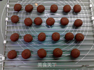 #ACA第四届烘焙大赛#造色情怀 可可酥球的做法步骤:10