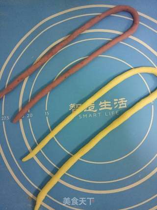 ＃ACA第四届烘焙大赛＃造色情怀 双色蝴蝶花饼干的做法步骤：8