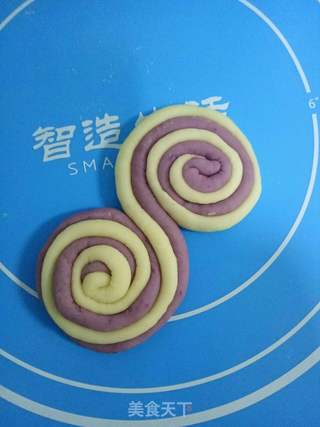 ＃ACA第四届烘焙大赛＃造色情怀 双色蝴蝶花饼干的做法步骤：10