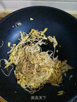 #ACA第四届烘焙大赛#造色情怀 炒面三明治的做法步骤:16