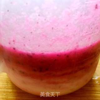 百分百火龙果冰棍的做法步骤:5