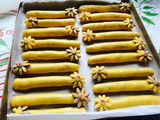 #ACA第四届烘焙大赛#造色情怀 果蔬夹心饼的做法步骤:21