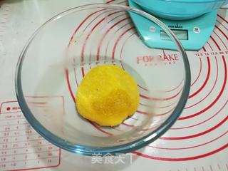 #ACA第四届烘焙大赛#造色情怀 南瓜椰蓉面包(无油版)的做法步骤:6