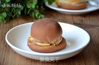 #ACA第四届烘焙大赛#造色情怀 帽子流沙面包的做法步骤:17