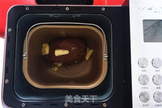 #ACA第四届烘焙大赛#造色情怀【可可麻薯软欧】的做法步骤:5