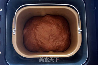 #ACA第四届烘焙大赛#造色情怀【可可麻薯软欧】的做法步骤:6