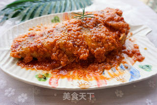 甜酒酿鲈鱼的做法步骤:6