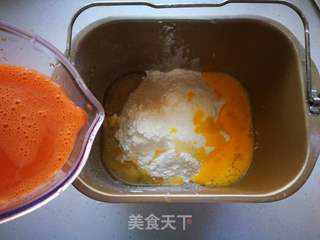 #ACA第四届烘焙大赛#造色情怀 花篮和面包的做法步骤:2