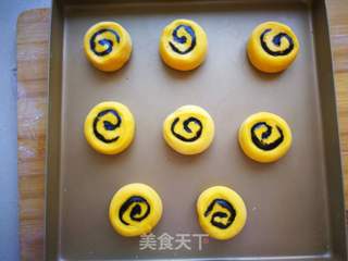 #ACA第四届烘焙大赛#造色情怀 花篮和面包的做法步骤:17