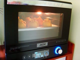 “#ACA第四届烘焙大赛#造色情怀”福袋小面包的做法步骤:21