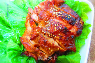 碳烤鸡腿肉的做法步骤:13