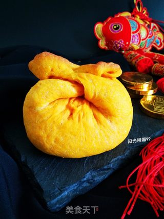 “#ACA第四届烘焙大赛#造色情怀”福袋小面包的做法步骤:22