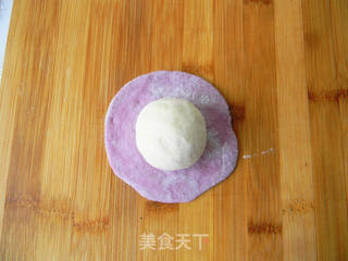 #ACA第四届烘焙大赛#造色情怀 花开锦绣——太阳花馒头的做法步骤:7