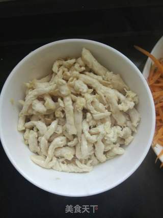 鱼香鸡肉丝的做法步骤:5