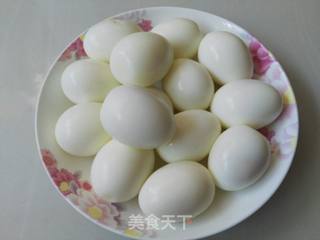 五香卤鸡蛋的做法步骤:5