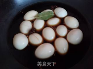 五香卤鸡蛋的做法步骤:6