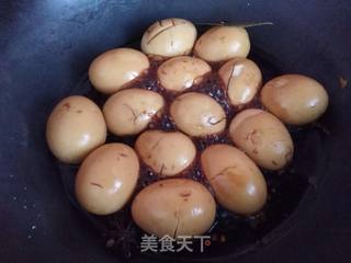 五香卤鸡蛋的做法步骤:7