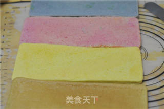 #ACA第四届烘焙大赛#造色情怀 菜汁旋涡蛋糕的做法步骤:20