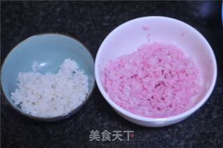 #ACA第四届烘焙大赛#造色情怀 花朵寿司的做法步骤:5