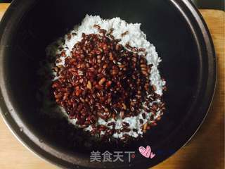 甜粽-红豆粽的做法步骤:4