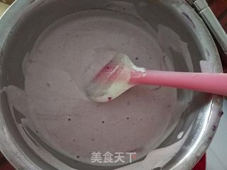 紫薯炫彩蛋糕卷的做法步骤:8