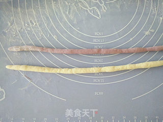 #ACA第四届烘焙大赛#造色情怀 棒棒糖馒头的做法步骤:7