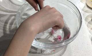 樱花水信玄饼的做法步骤:2