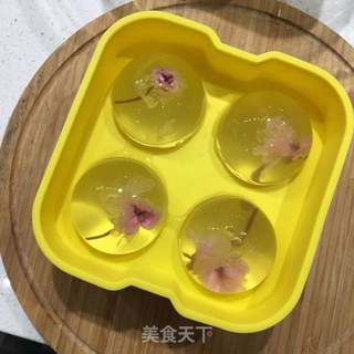 樱花水信玄饼的做法步骤:11
