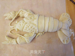 #ACA第四届烘焙大赛#造色情怀 趣味龙虾面包的做法步骤:13