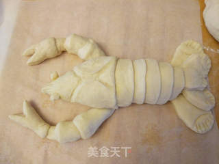 #ACA第四届烘焙大赛#造色情怀 趣味龙虾面包的做法步骤:10