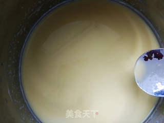 #ACA第四届烘焙大赛#造色情怀 椰汁玉米凉糕的做法步骤:5