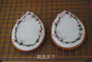 #ACA第四届烘焙大赛#造色情怀 花环糖霜饼干的做法步骤:20