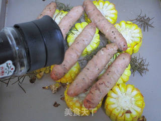 #ACA第四届烘焙大赛#造色情怀 花式烤肠的做法步骤:6