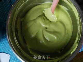 #ACA第四届烘培大赛#造色情怀 抹茶蛋糕卷的做法步骤:10