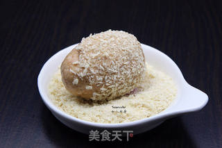 #ACA第四届烘焙大赛#造色情怀 酥肉烤包蛋的做法步骤:6