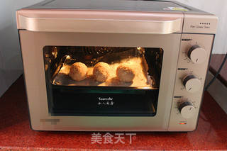 #ACA第四届烘焙大赛#造色情怀 酥肉烤包蛋的做法步骤:8