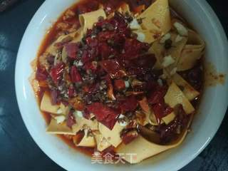 水煮千张的做法步骤:9