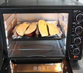 #ACA第四届烘焙大赛#造色情怀 烤紫茄子的做法步骤:4