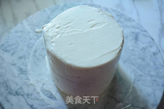 #ACA第四届烘焙大赛#造色情怀 巧乐心蛋糕的做法步骤:12