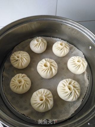 茴香肉包的做法步骤:9