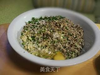 韭菜鸡蛋香干香菇粉条饺子的做法步骤：3