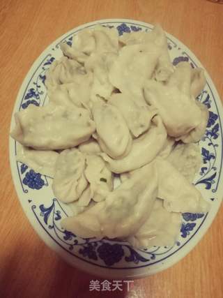 韭菜鸡蛋香干香菇粉条饺子的做法步骤：6