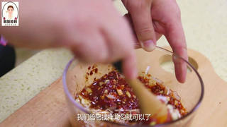 正宗韩式煎沙参的做法步骤：6