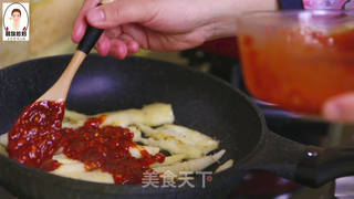 正宗韩式煎沙参的做法步骤：9