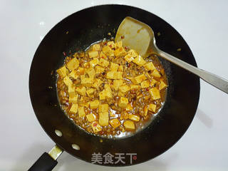香菇豆腐盖浇饭的做法步骤:10