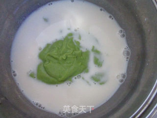 豌豆慕斯蛋糕的做法步骤:6