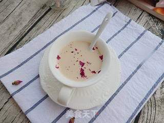 玫瑰花奶茶的做法步骤:4